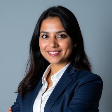 Headshot of Aisha Khan, Senior Accountant